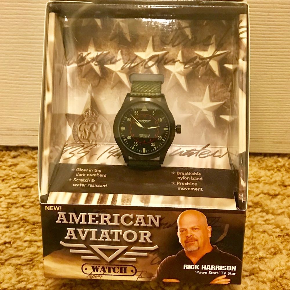 American Aviator Watch  Rick Harrison  Pawn Stars